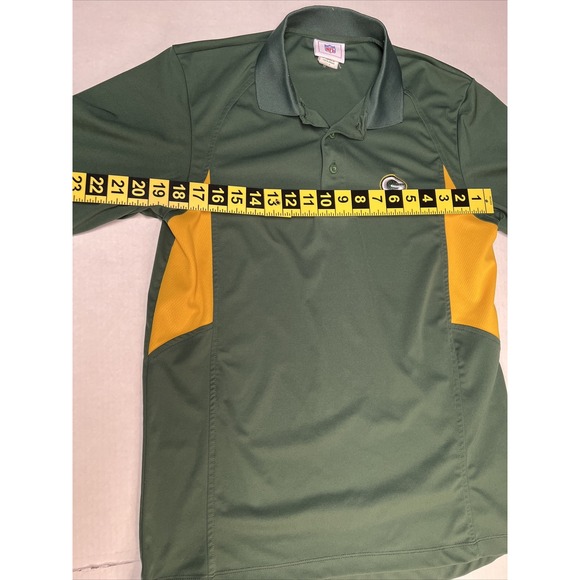 GREEN BAY PACKERS Official NFL Team Apparel POLO Shirt Men's Size Medium M - Picture 6 of 11